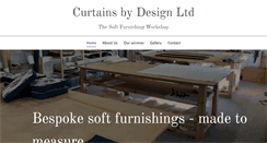 Desktop Screenshot of curtainsbydesign.com